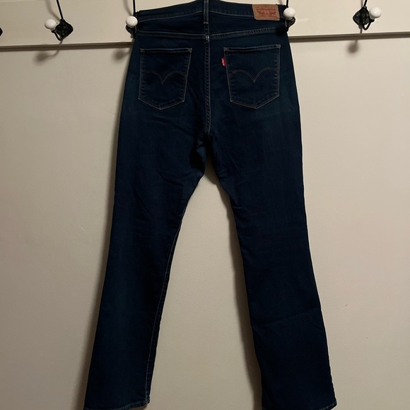 Levi’s jeans Red tag 315 Women's Dark Blue Jeans boot cut - Picture 4 of 4